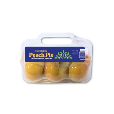 Family Tree Farms Donut Yellow Peaches - 14oz