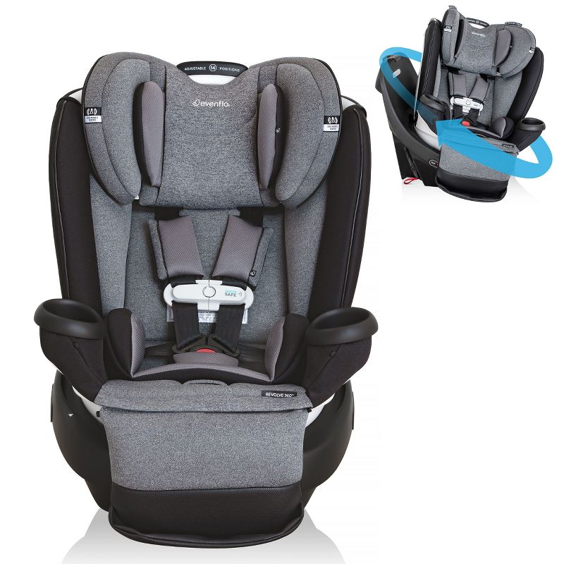 Evenflo Gold Revolve 360 Extend All-in-One Rotational Convertible Car Seat with Sensor Safe , 1 of 31