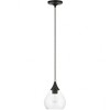 Livex Lighting Catania 1 - Light Pendant in  Black/Brushed Nickel - 4 of 4