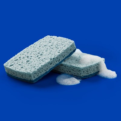 Non-Scratch Scrub Multi-Surface Sponges - 6ct - up&up™: Cellulose Material