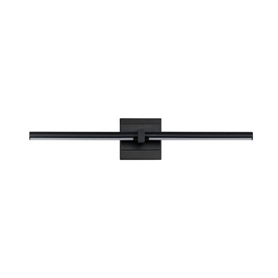 ET2 Lighting Dorian 1 - Light Wall Light in  Black