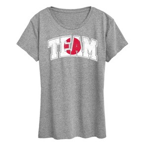 Women's - Instant Message - Team Japan Short Sleeve Graphic T-Shirt - 1 of 4