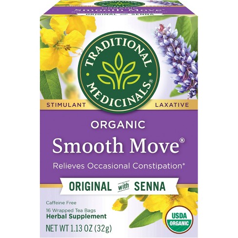 Traditional Medicinals Smooth Move Herb Tea - 16ct : Target