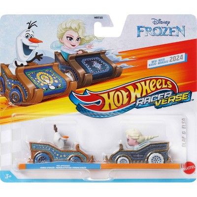 Hot Wheels Frozen Racerverse Diecast Car Toy Vehicle - 2pk