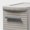4 Drawer Medium Tower Black - Brightroom™ - 3 of 3