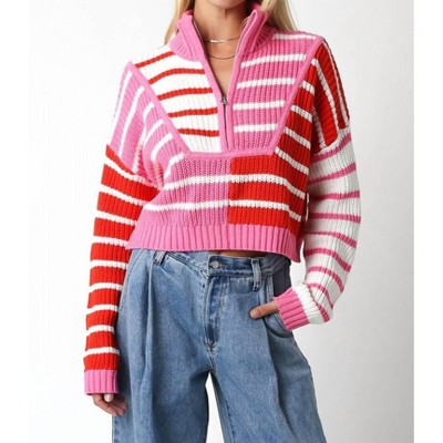 Women's Vivian Sweater - OLIVACEOUS