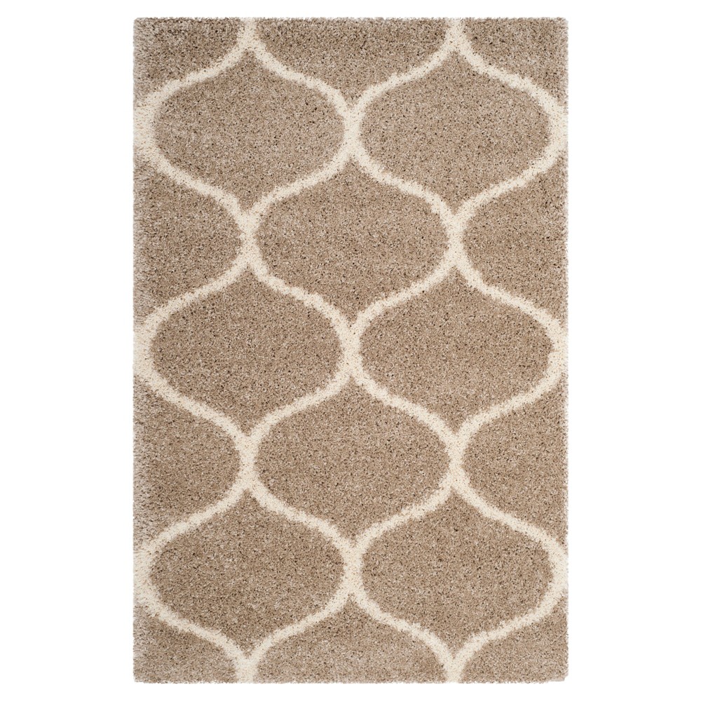 4'x6' Kamila Area Rug Beige/Ivory - Safavieh