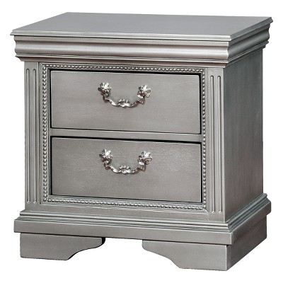 target gray nightstand