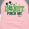 Girls' - Disney - Donut Pinch Me Shirt Tail Raglan Graphic T-shirt - 2 of 4