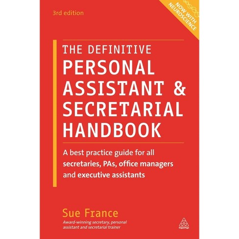 The Definitive Personal Assistant & Secretarial Handbook - 3rd Edition by  Sue France (Hardcover) - image 1 of 1