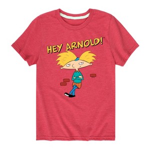 Boys' - Hey Arnold! - Cool Arnold Short Sleeve Graphic T-Shirt - 1 of 4