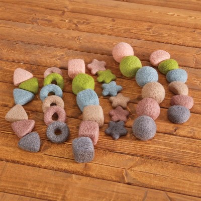 Cosy Feltala Loose Parts - Set of 36