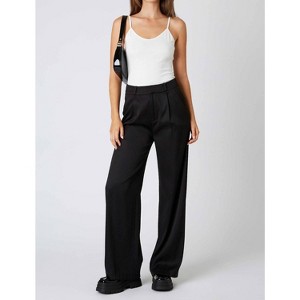 Women's High Waisted Trouser Pant - Cotton Candy - 1 of 3
