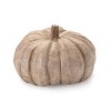 Wood Grain Design Pumpkin Décor (Set of 2) - 3 of 3