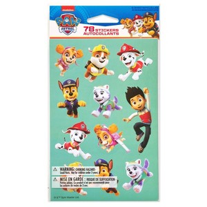 PAW Patrol 78ct Stickers: Carlton Cards Toddler & Dog Theme, Birthday Favorite Character, 6 Sheets, Stickers for Boys - 1 of 3