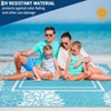 Outdoor Patio Plastic Straw Rug - 5x8 ft Outdoor Camping Rug Waterproof Reversible, Area Carpet Patios, Outside Porch Balcony Deck for Camper - 4 of 4