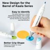 Ohuhu Alcohol Markers 108 Colors: Fine & Slim Broad Chisel Dual Tips Alcohol-based Refillable Art Markers for Coloring Illustration Drawing - Kaala - 3 of 4