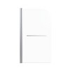 Frameless Shower Doors for Bathtub,(6mm) Thick SGCC Tempered Glass Door, Pivot Shower Door Panel for Bathroom, Matte Black - 2 of 4