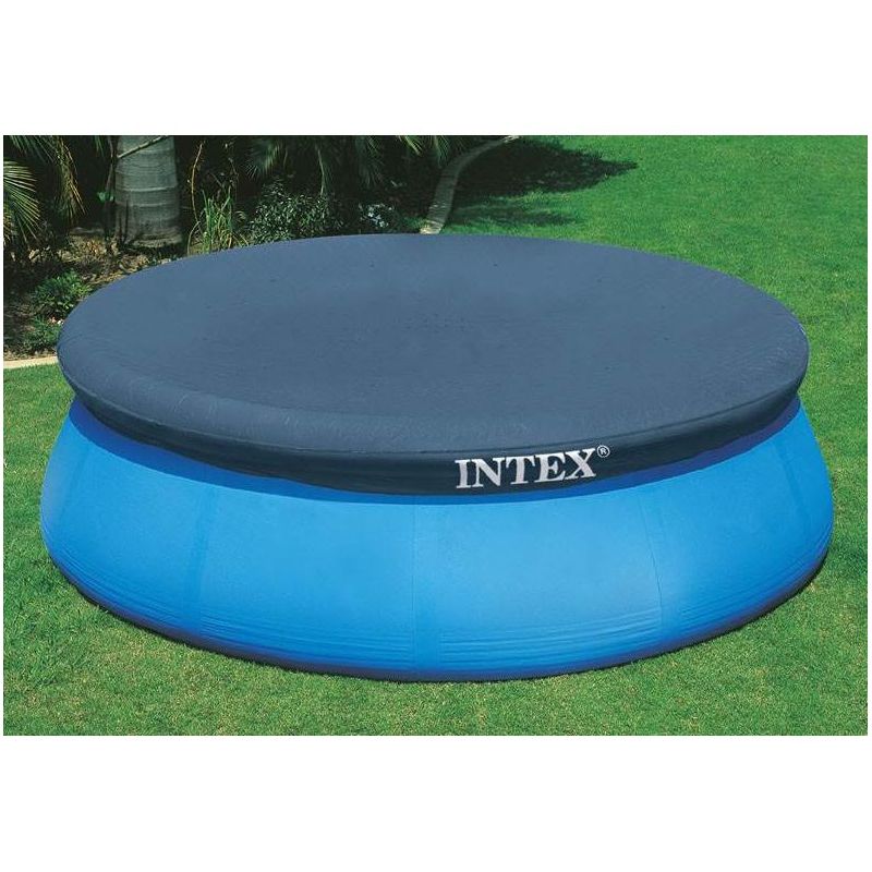 Intex 15' Easy Set Swimming Pool Debris Vinyl Cover Tarp | 28023E, 3 of 6