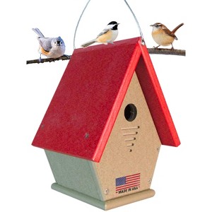 JCS Wildlife Wren, Chickadee, and Warbler Chateau Birdhouse - 1 of 4