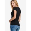 ellos Women's Plus Size Scoop Neck Tee - 3 of 4