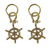Split P Ship's Wheel Key Fob Set of 2 - 2 of 4