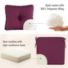 ARTPLAN Deep Seat Pillow and High Back Chair Cushions Outdoor Water Repellent Replacement Patio Seating Cushions - 3 of 4