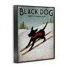 Stupell Industries Black Dog Ski Company Framed Giclee Art, Black, 16" x 20" - 2 of 4