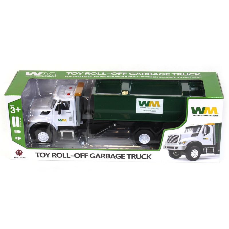 1/24 Plastic International WorkStar Waste Management With Roll-Off Container With Lights & Sounds 70-0580, 3 of 4