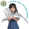 Sinovia The Snow Leopard - Squeeze Me! - 17 Inch Stuffed Animal Plush - 3 of 4