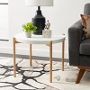 Solara Accent Table - White/Natural - Safavieh - 2 of 4