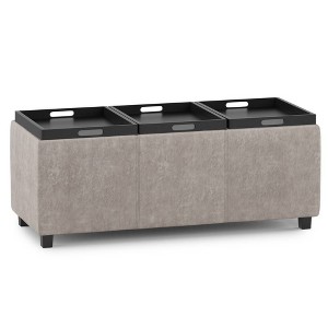 Franklin Storage Ottoman and benches - WyndenHall - 1 of 4