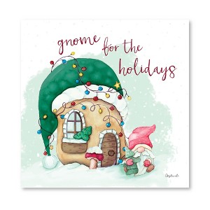 Gnome Sweet Gnome VI Gallery-Wrapped Canvas - 1 of 4