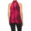 Women's High Neck Tie-dye Keyhole Top - ariella - 3 of 3