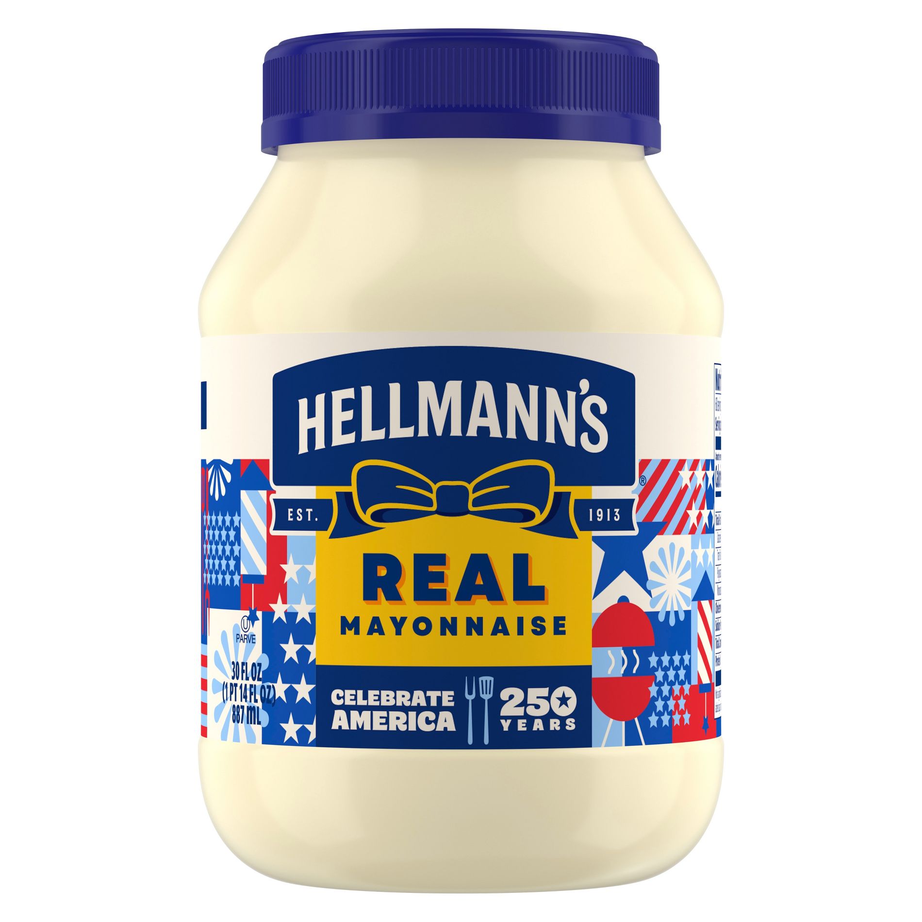 Hellmann's Mayonnaise Real - 30 fl oz