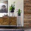 Park Hill Collection Portal Metal Stand and Pot Tall - 4 of 4