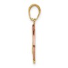 Black Bow Jewelry 14k Yellow & Rose Gold, White Rhodium Follow Your Dreams Pendant, 18mm - 2 of 4