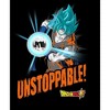 Dragon Ball Super Unstoppable Goku Boy's Black T-shirt - 2 of 3