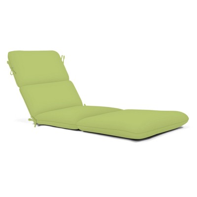 Casual Cushion Fabric 1-Piece Outdoor Chaise Cushion, 22.5"W x 74"L