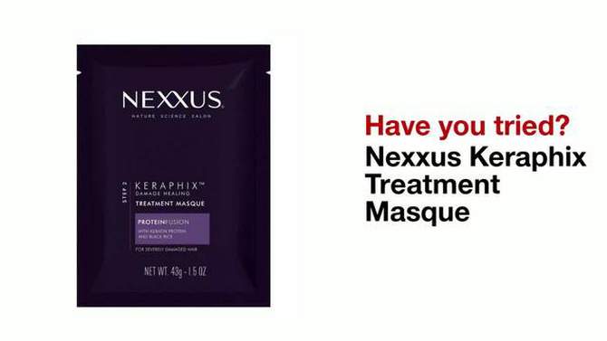 Nexxus Keraphix Damage Healing Treatment Masque - 1.5 fl oz, 2 of 14, play video