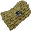 Winter Beanie Ski Warm Knitted Hat Cap With Pom Pom Faux Fur For Ladies Women - Terra - 3 of 3