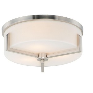 Maxim Lighting Dart 3 - Light Flush Mount in  Satin Nickel - 1 of 3