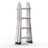 Cesicia Silver 13 FT Telescoping A Frame Ladder - 3 of 4