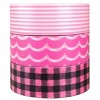 Wrapables Pink Pleasure Japanese Washi Masking Tape (Set of 3) - 2 of 3