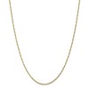 Black Bow Jewelry 1.3mm 10k Yellow Gold Singapore Chain Necklace - 3 of 4