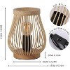 7.09 in. Bamboo Desk Lamp - 2 of 4