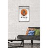 Trends International NBA Brooklyn Nets - Drip Basketball 21 Framed Wall Poster Prints - 2 of 4