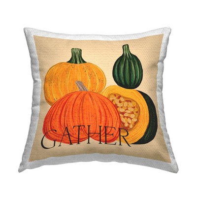 Stupell Industries Gather Autumnal Harvest Gourds