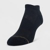 All Pro Women's Extended Size Aqua FX Heel Toe Cushion 6pk No Show Athletic Socks - 8-12 - 3 of 3