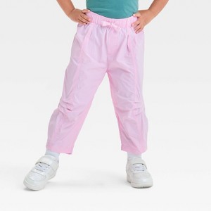 Grayson Mini Toddler Girls' Long Pants - Pink - 1 of 3